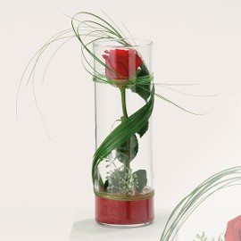 Rose in Glass